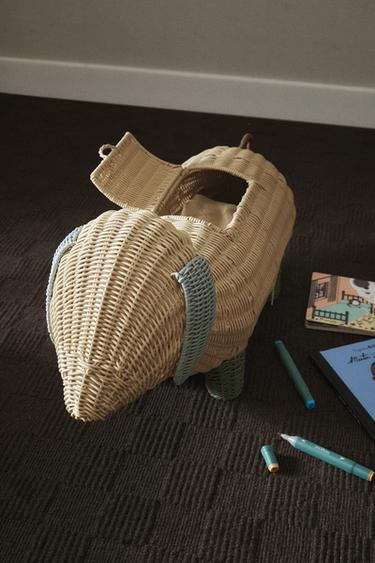 KIDS' DOG BASKET - Brown by Zara