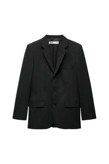 BLAZER RECTA CON LANA ZW COLLECTION