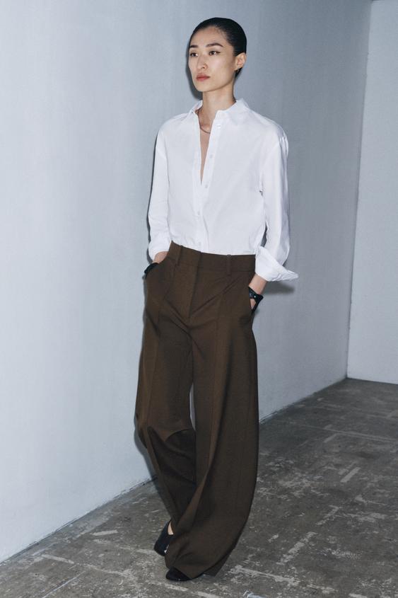 ZW COLLECTION HIGH-WAIST PANTS