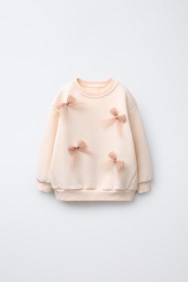 SUADOIRO LAZOS TULE - Rose pastel de Zara - Imaxe 0