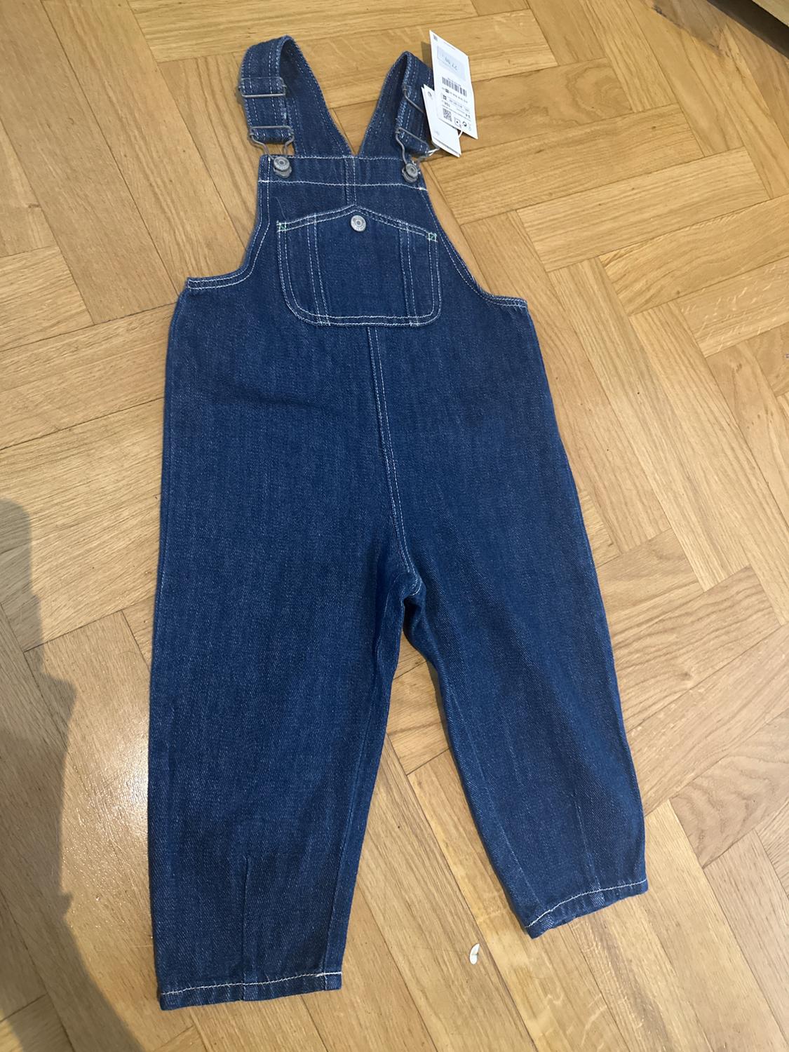 INDIGO DENIM DUNGAREES