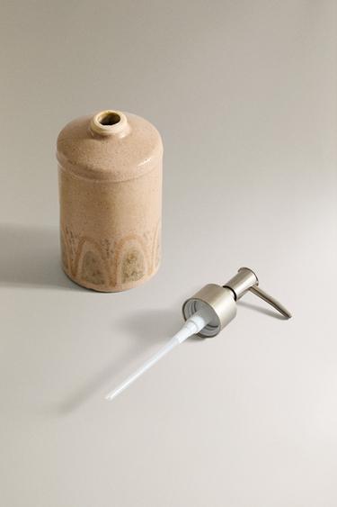 TERRACOTTA SOAP DISPENSER - Multicoloured by Zara - Image 3