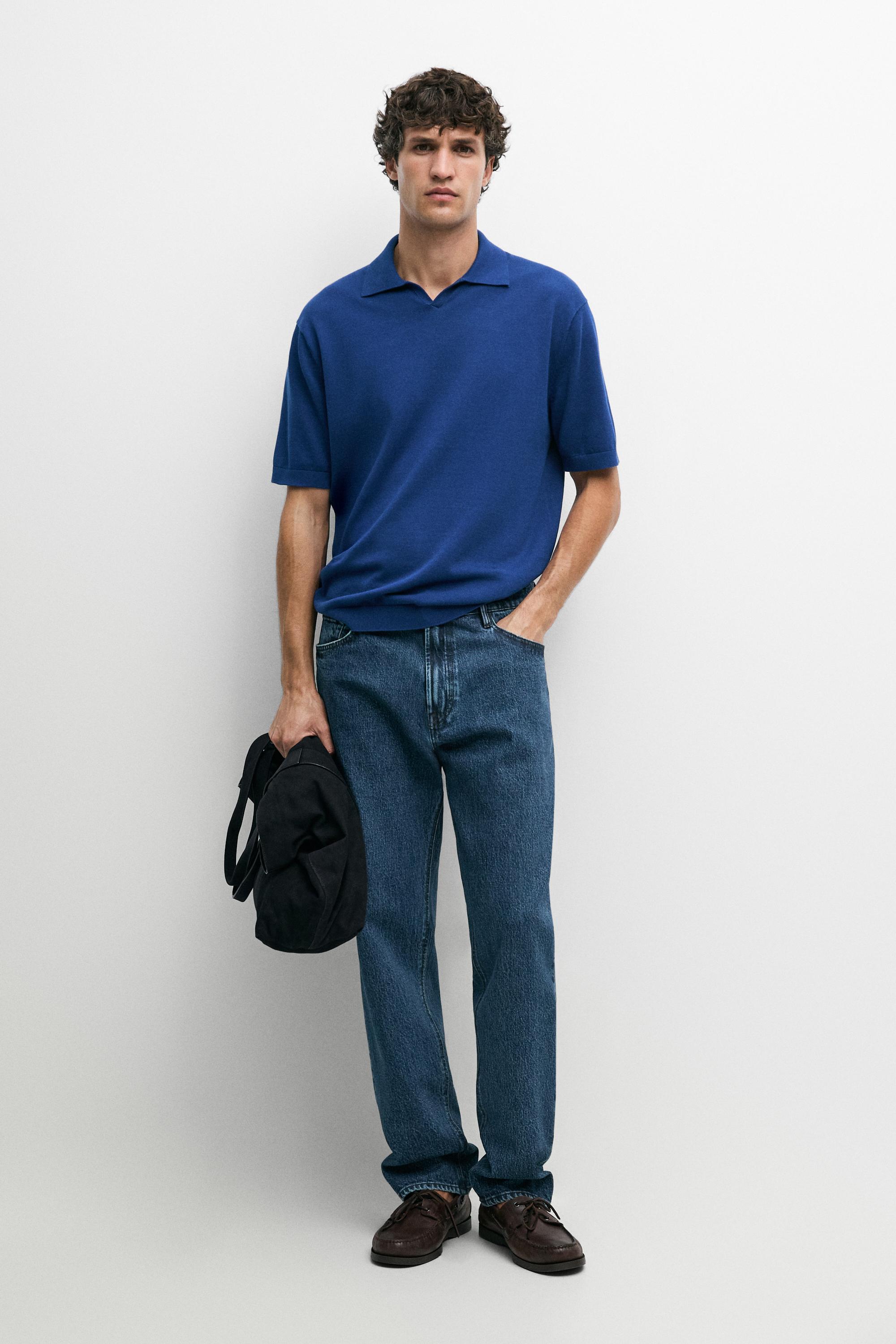 Tapered fit jeans — Bluish