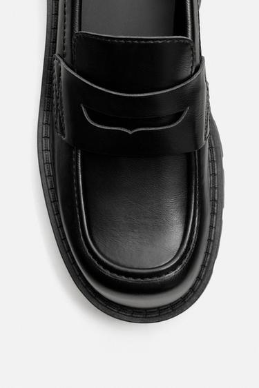 CHUNKY PENNY LOAFERS - Black by Zara - Image 4