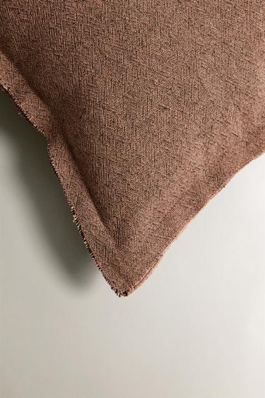 PLAIN COTTON COVER - Dark pink by Zara - Image 1