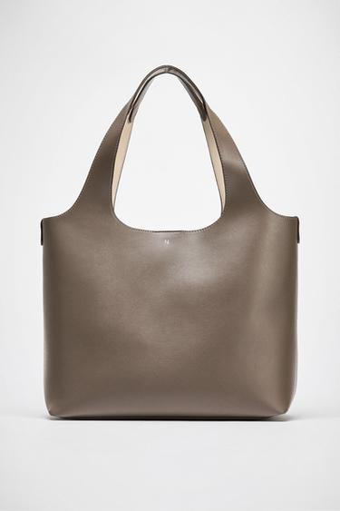 Zara SHOPPER BAG - Gray