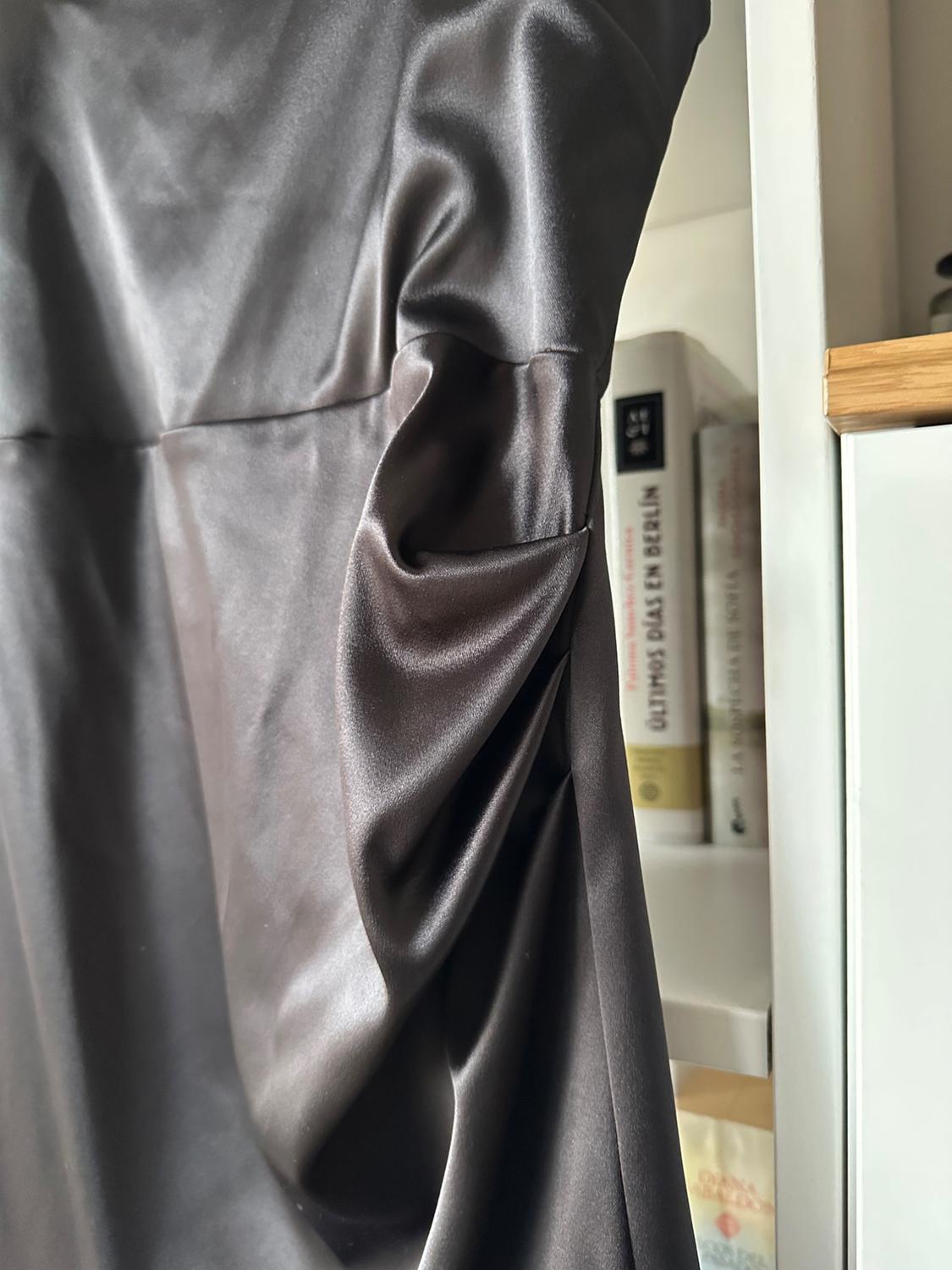 SATIN MINI DRESS - Image 3