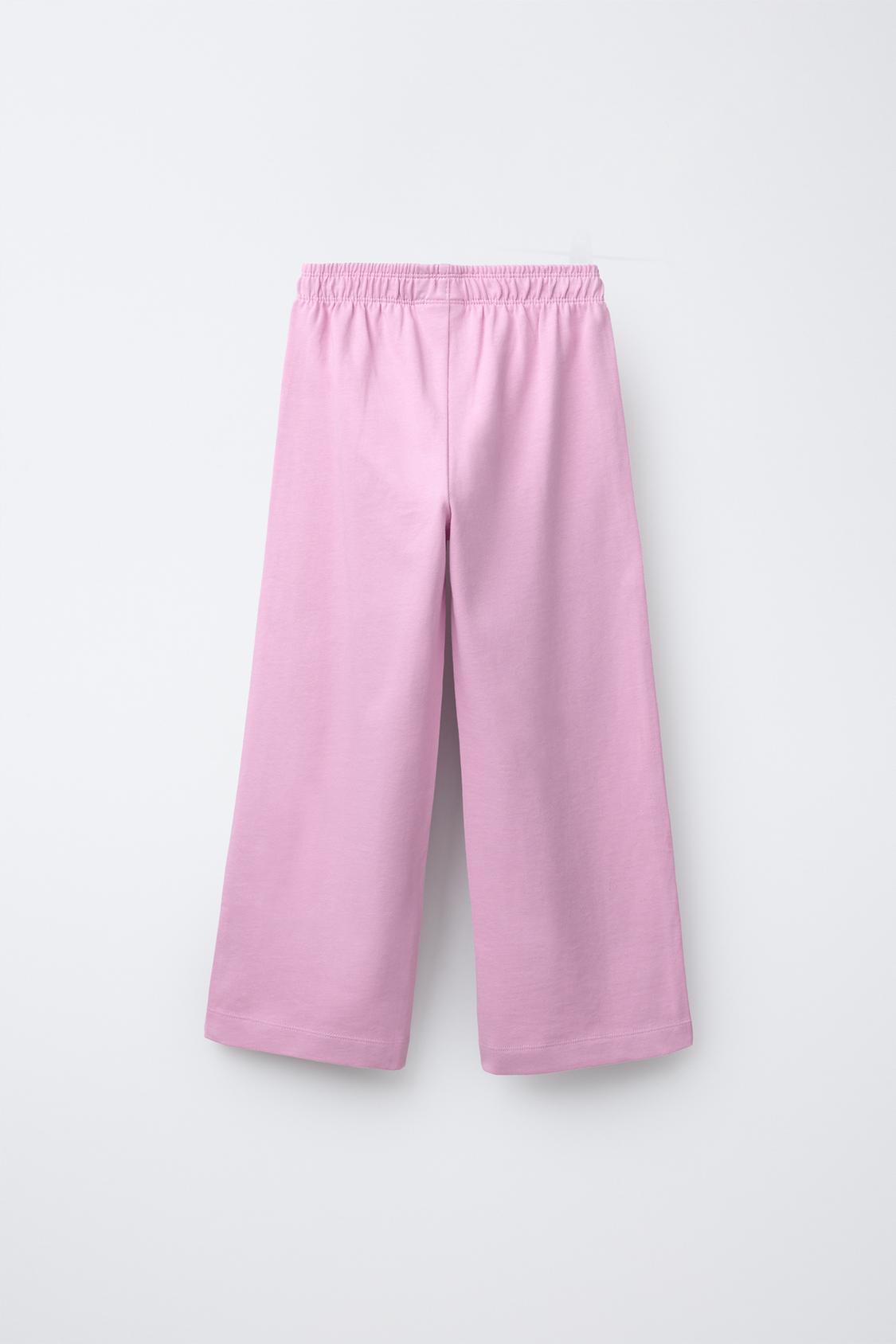 WIDE LEG HEAVY WEIGHT PLAIN PANTS