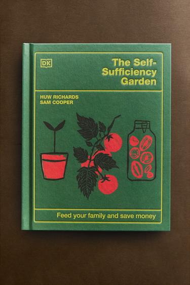 LIVRE THE SELF SUFFICIENCY GARDEN - Vert chiné de Zara - Image 4