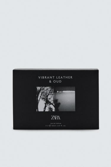 VIBRANT LEATHER + OUD VIBRANT LEATHER EDP 2 X 60 ML / 2.03 oz - TINTED LEATHER by Zara