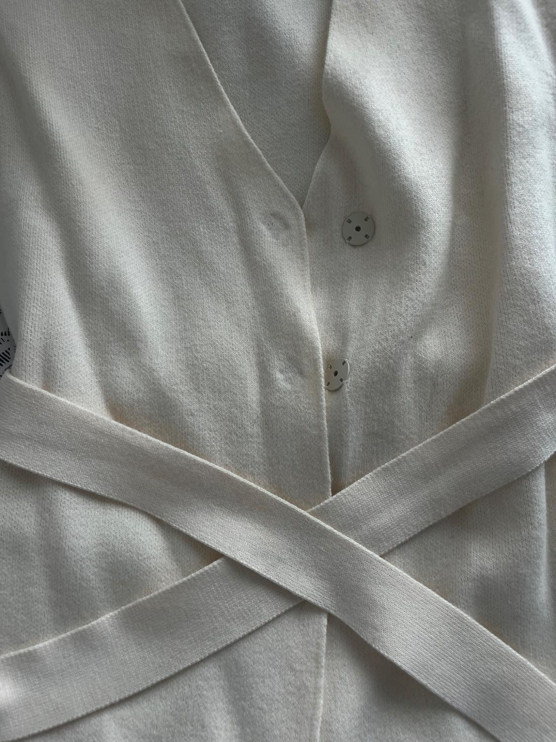 KNIT WAISTCOAT WITH BELT - Image 3