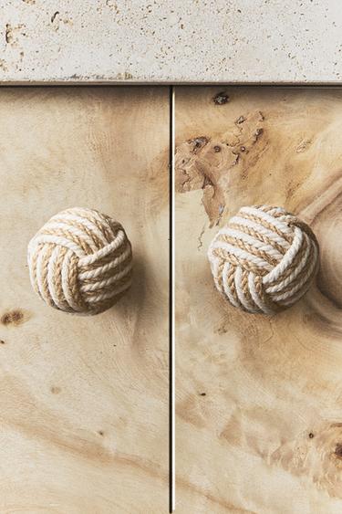 KNOTEN-GRIFFE (2ER-PACK) - Hellbeige von Zara