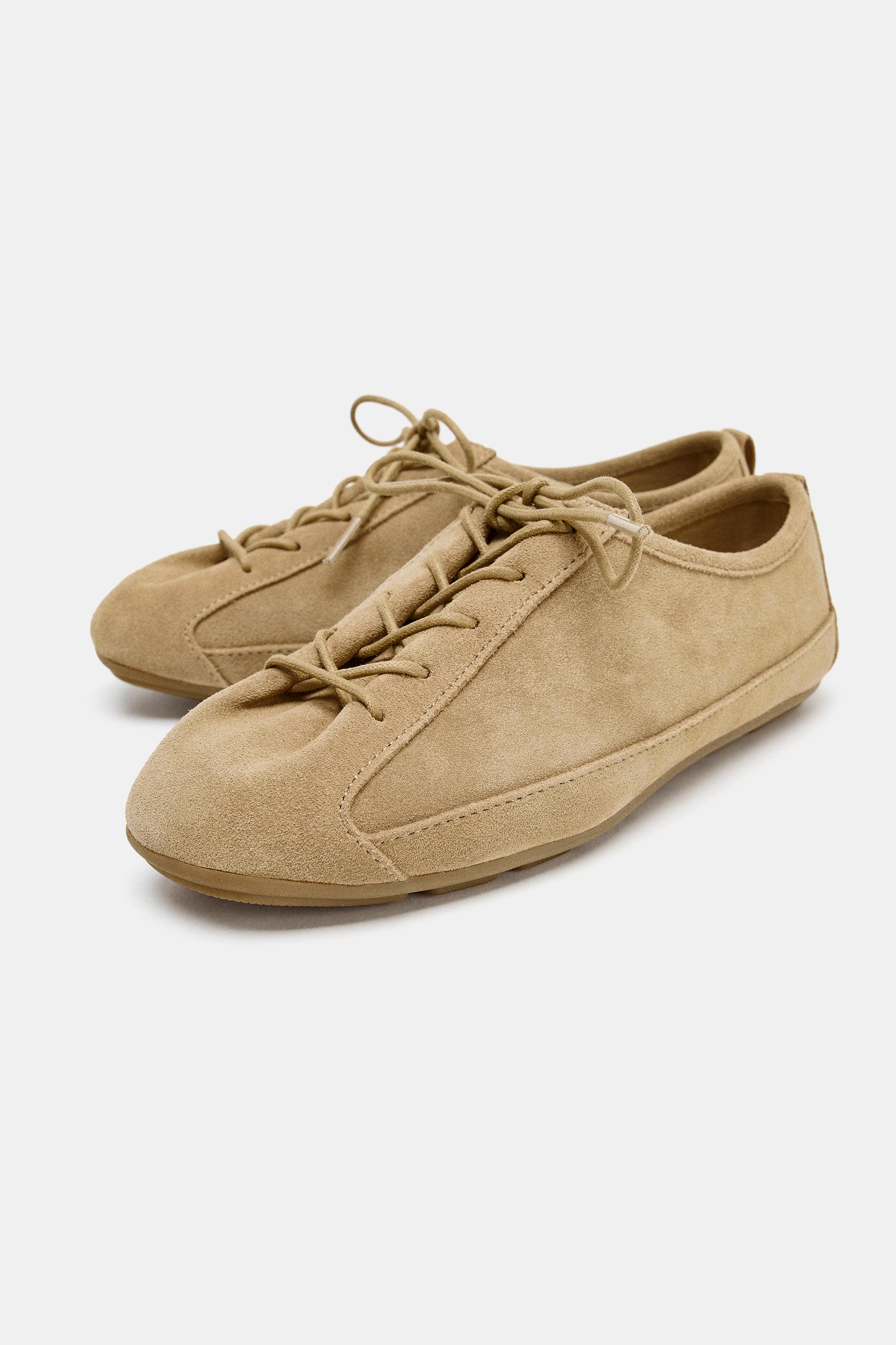 LEATHER DERBY SHOES