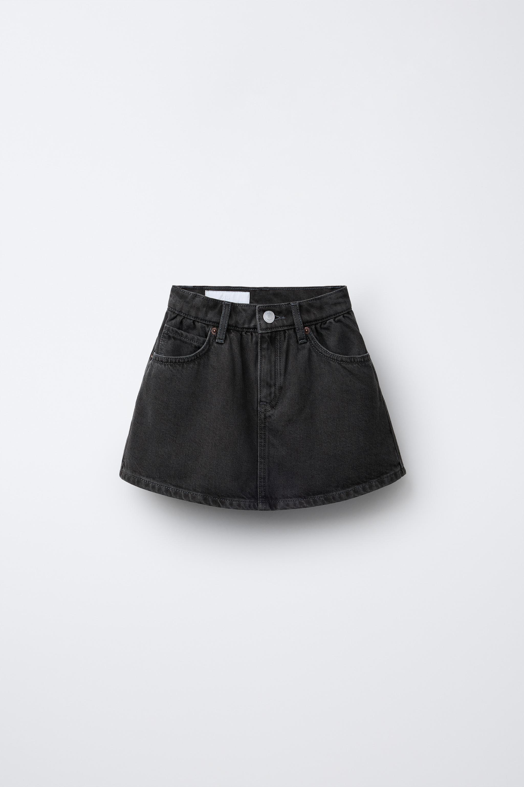 DENIM SKIRT - Navy blue | ZARA United States