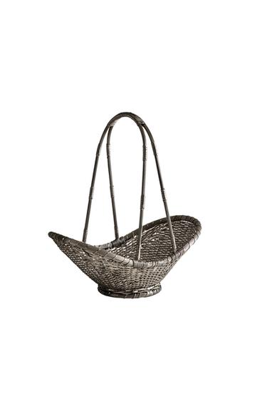 Zara WOVEN METAL BASKET HIGH I COLIN KING - P
