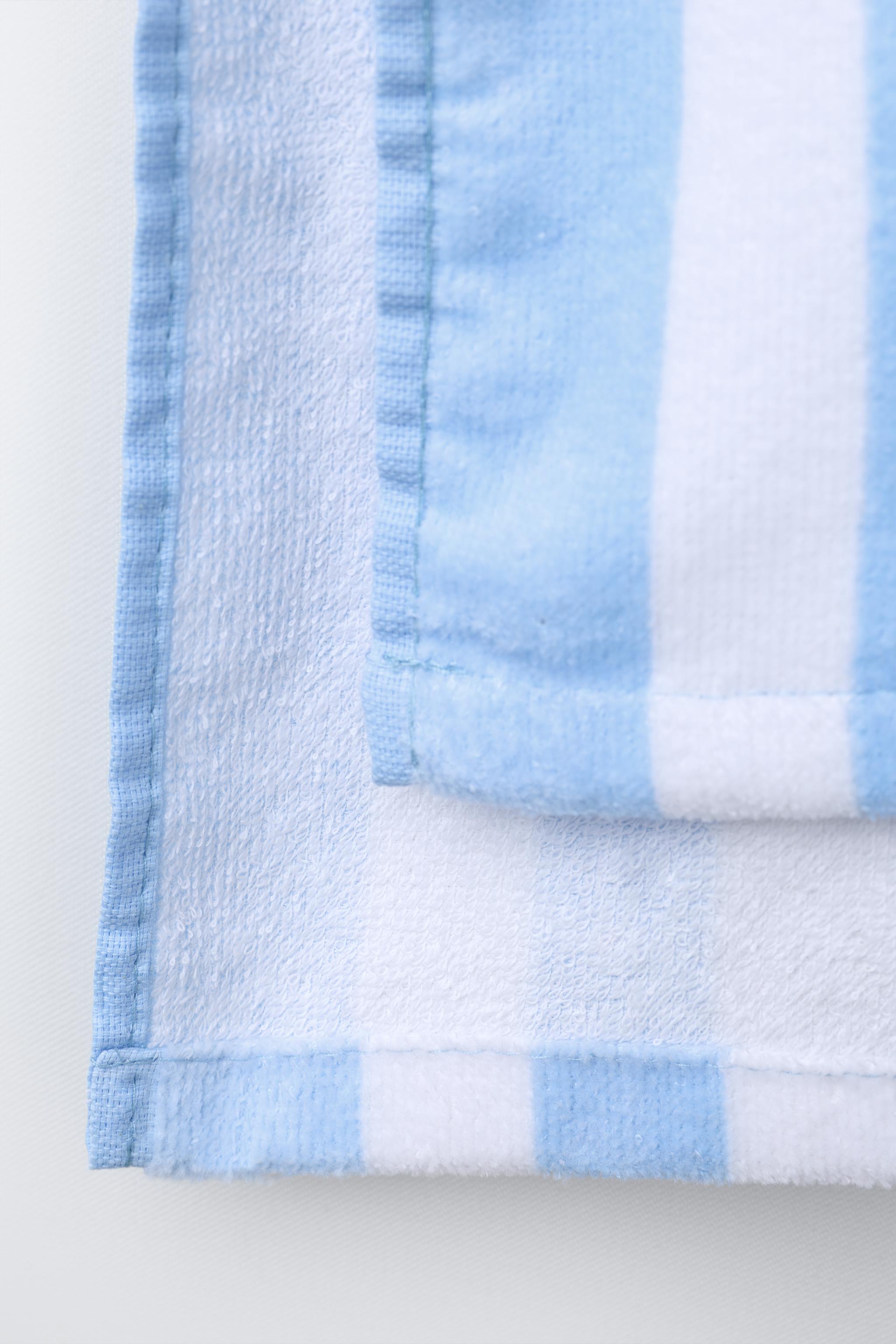 PONCHO SERVIETTE RAYURES CAPIBARA CAPYFUN ©