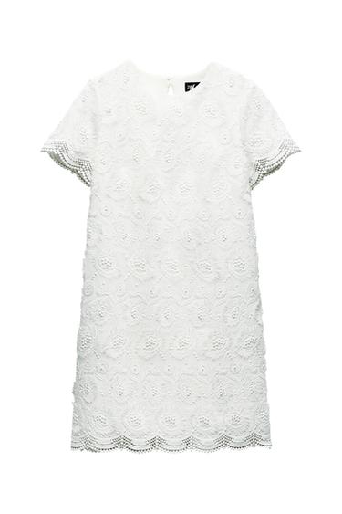 TEXTURED MINI DRESS