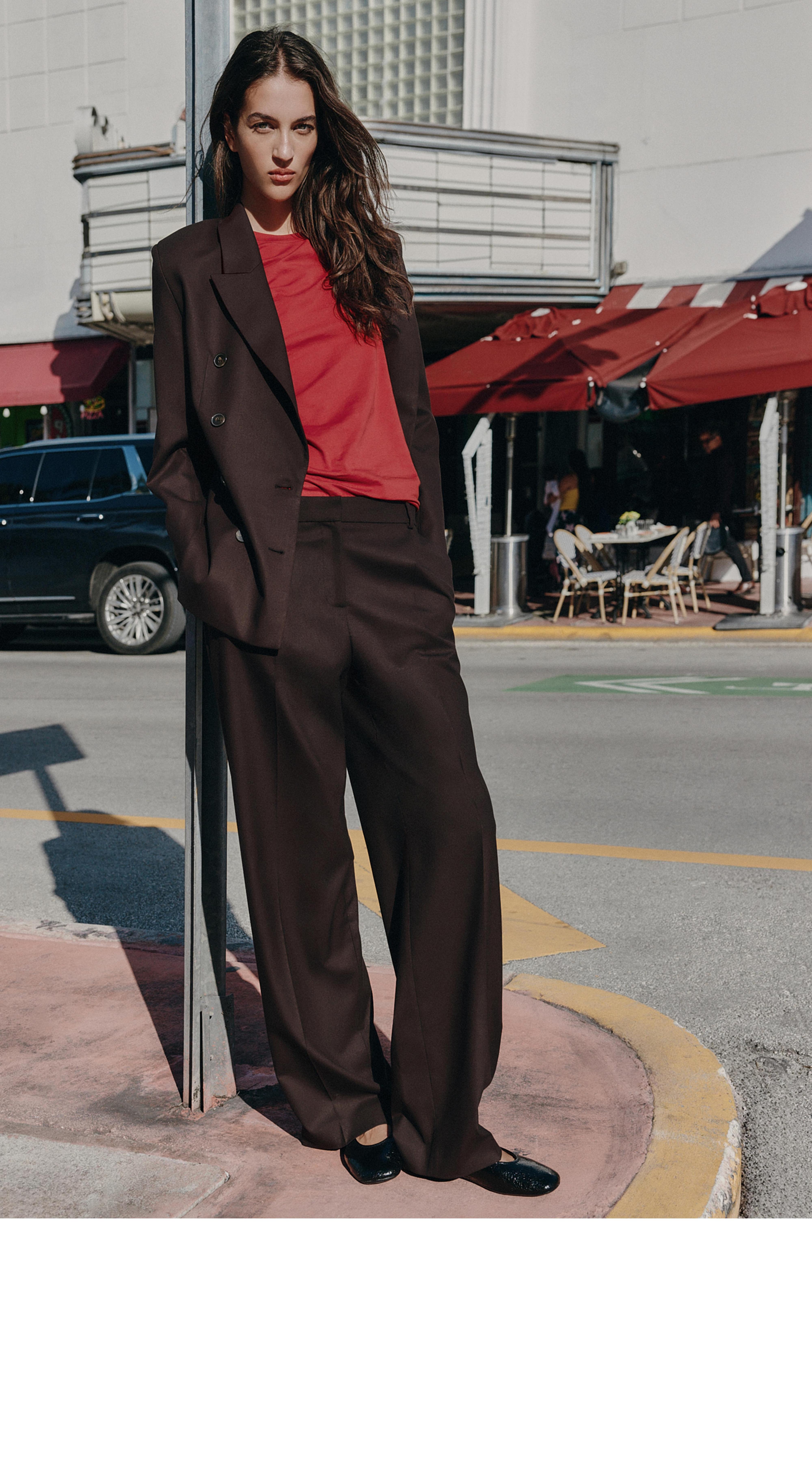 スーツ – レディース スーツパンツ | ZARA 日本