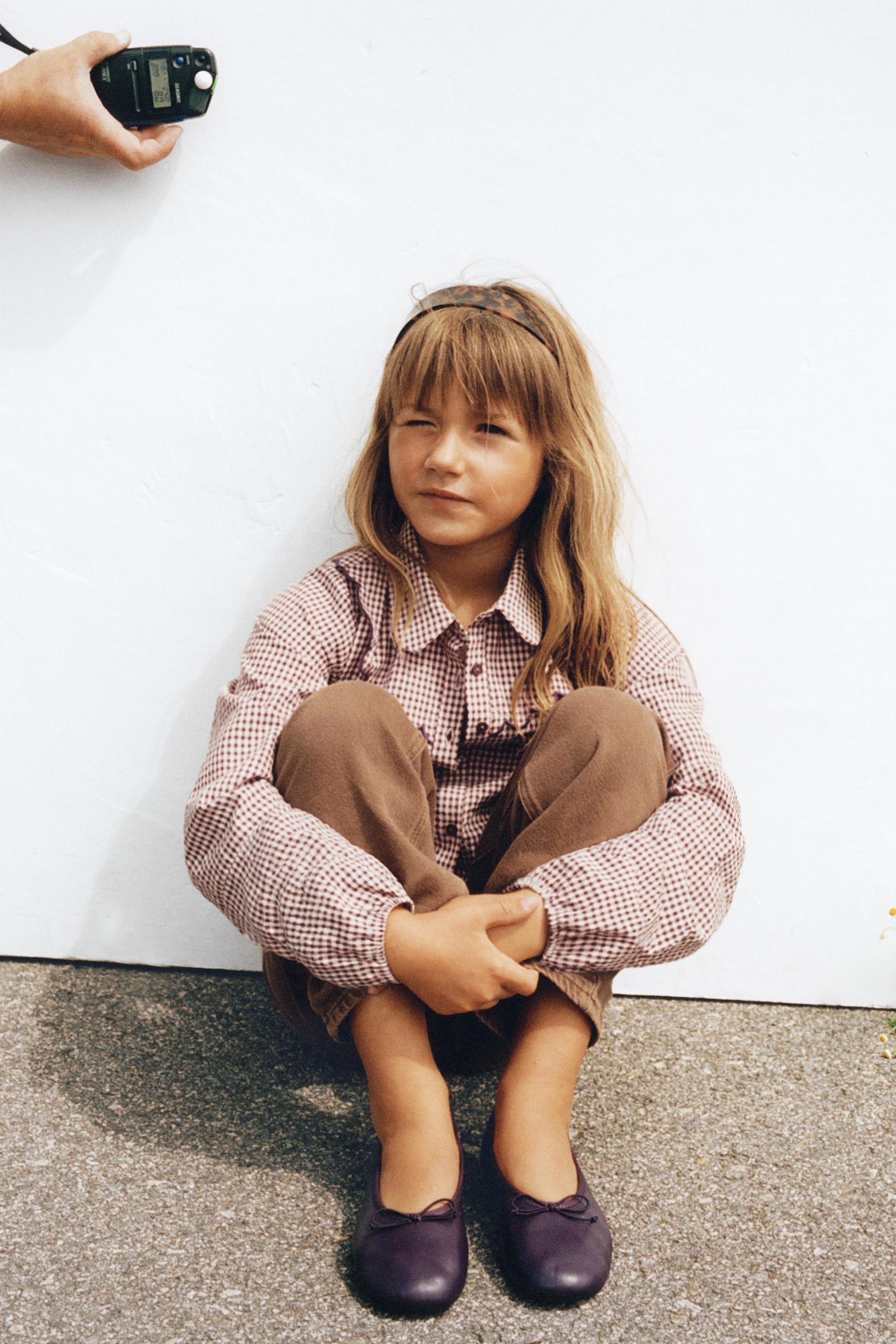 WAVY PLAID PRINT SHIRT