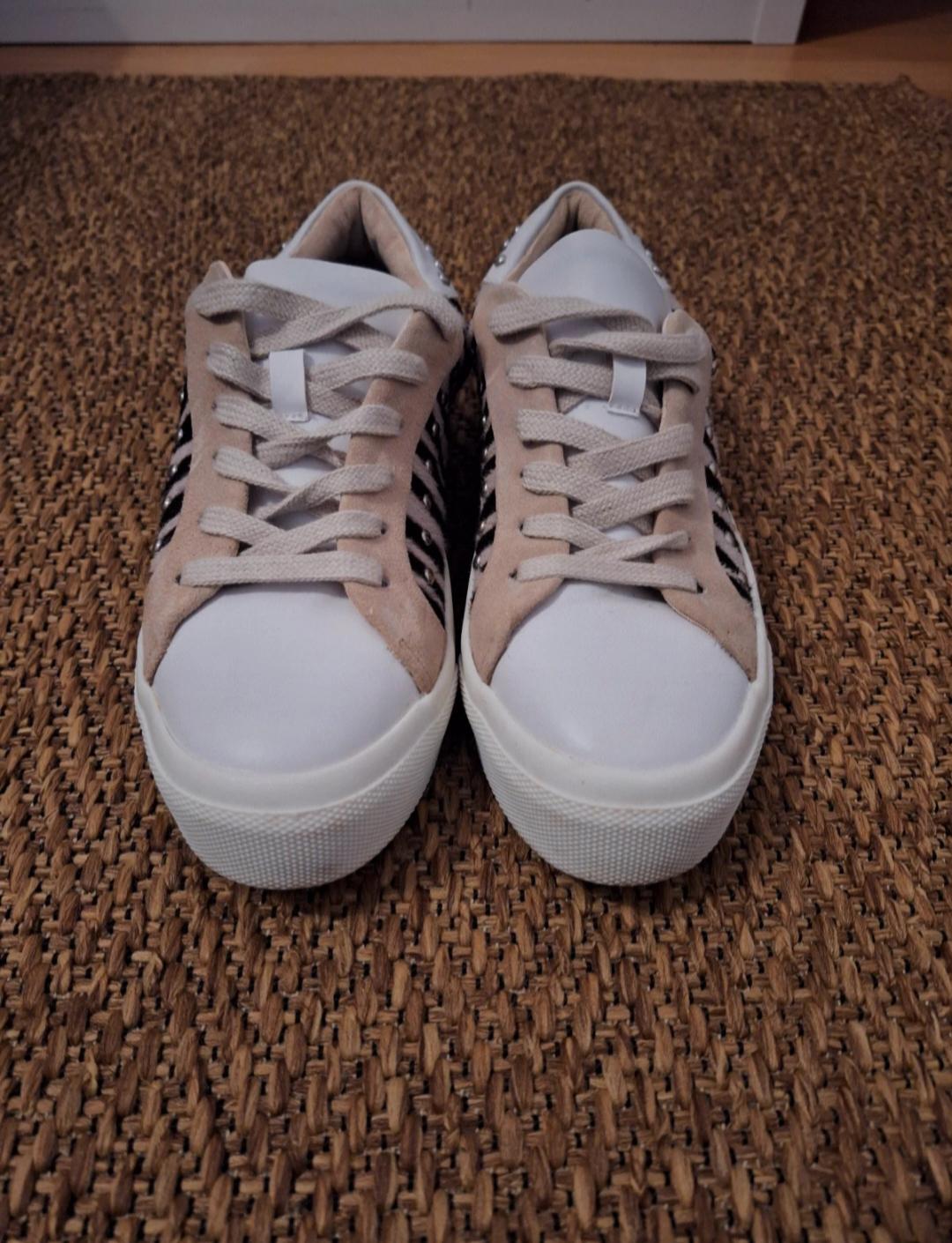 ANIMAL PRINT LEATHER SNEAKERS - Image 2