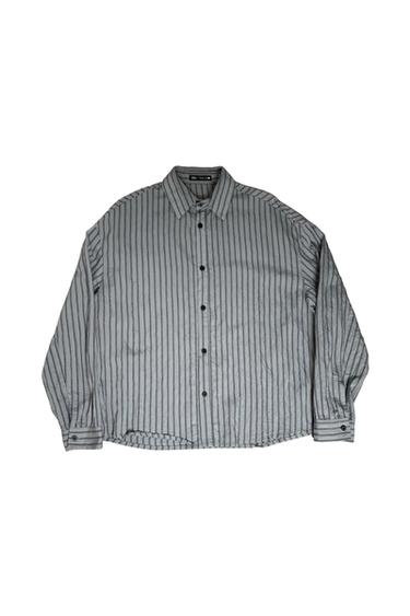 STRIPED VISCOSE SHIRT