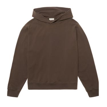 SUDADERA LAVADA CAPUCHA - Marrón de Zara