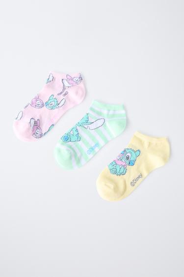 3-PACK OF LILO & STITCH © DISNEY ANKLE SOCKS - Pink by Zara - Image 3