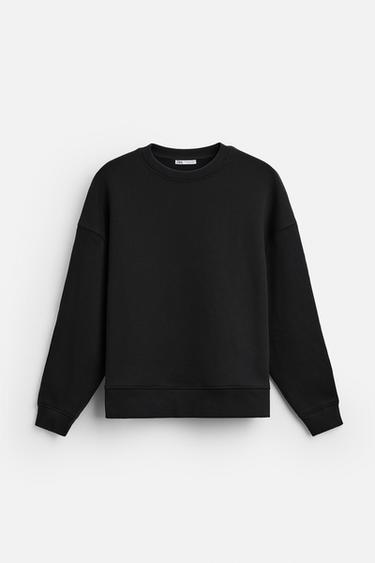 SUDADERA PARCHE BANDANA - Negro de Zara