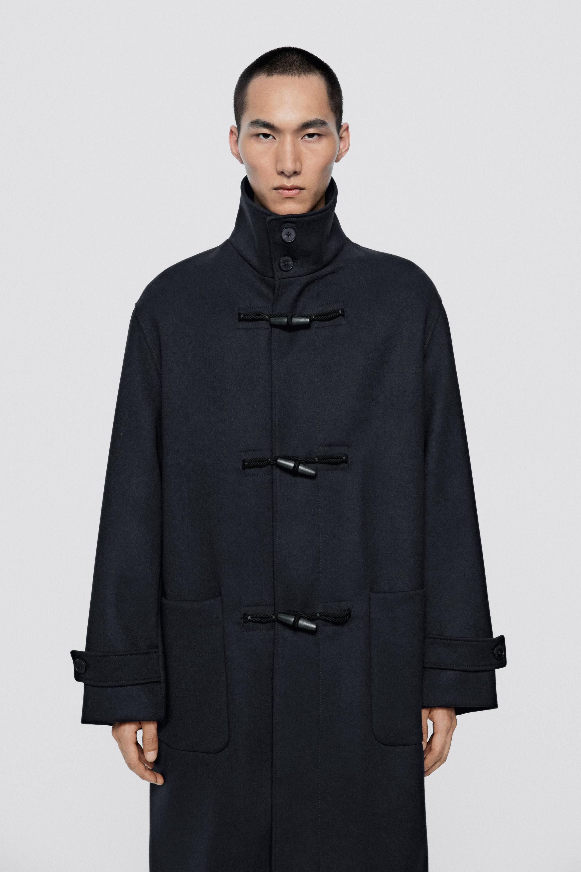 Mid-length coat with toggle detail - LIMITED EDITION