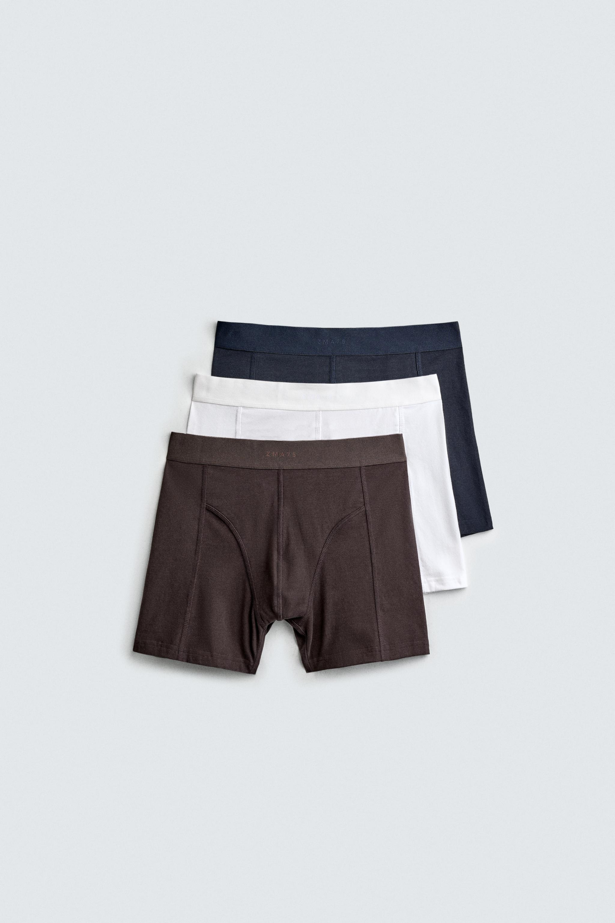 BASIC BOXER BRIEFS 3-PACK - various | ZARA United States