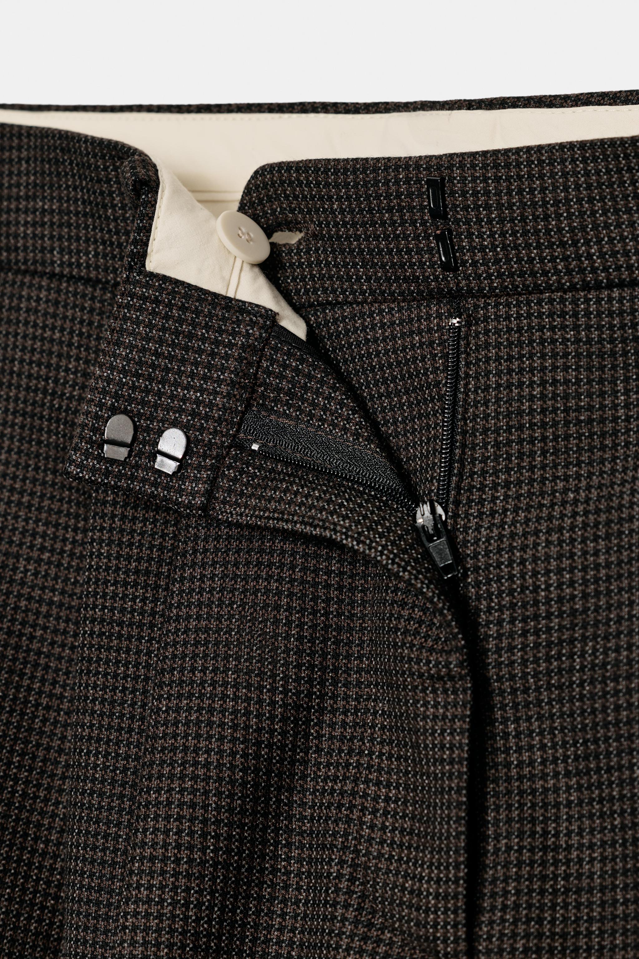 PLEATED WIDE LEG PANTS ZW COLLECTION