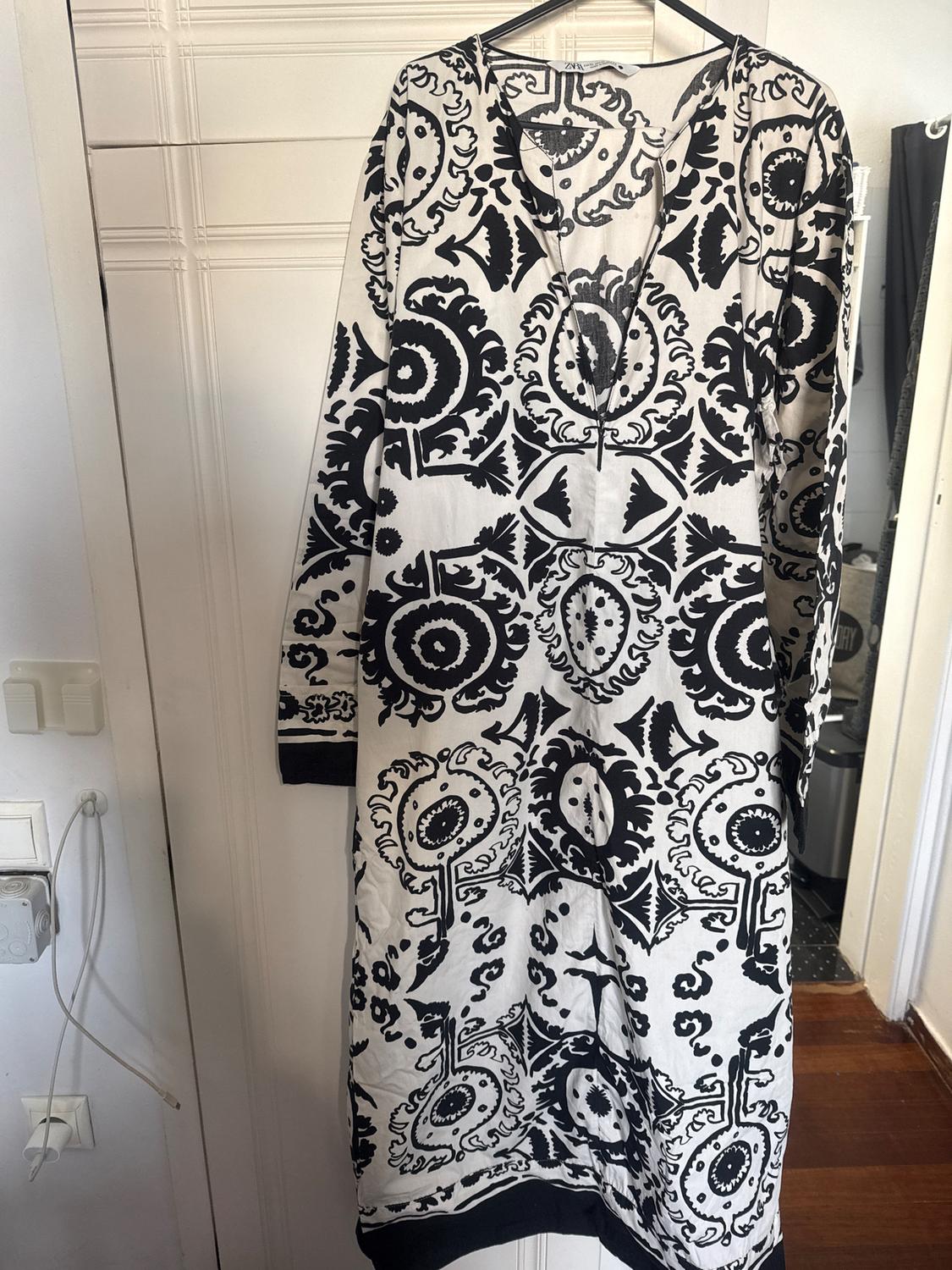 PRINTED MIDI DRESS - Image 2