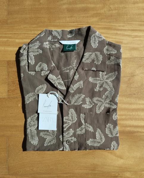FLORAL JACQUARD SHIRT © OTIS KWAME KYE QUAICOE - Image 3
