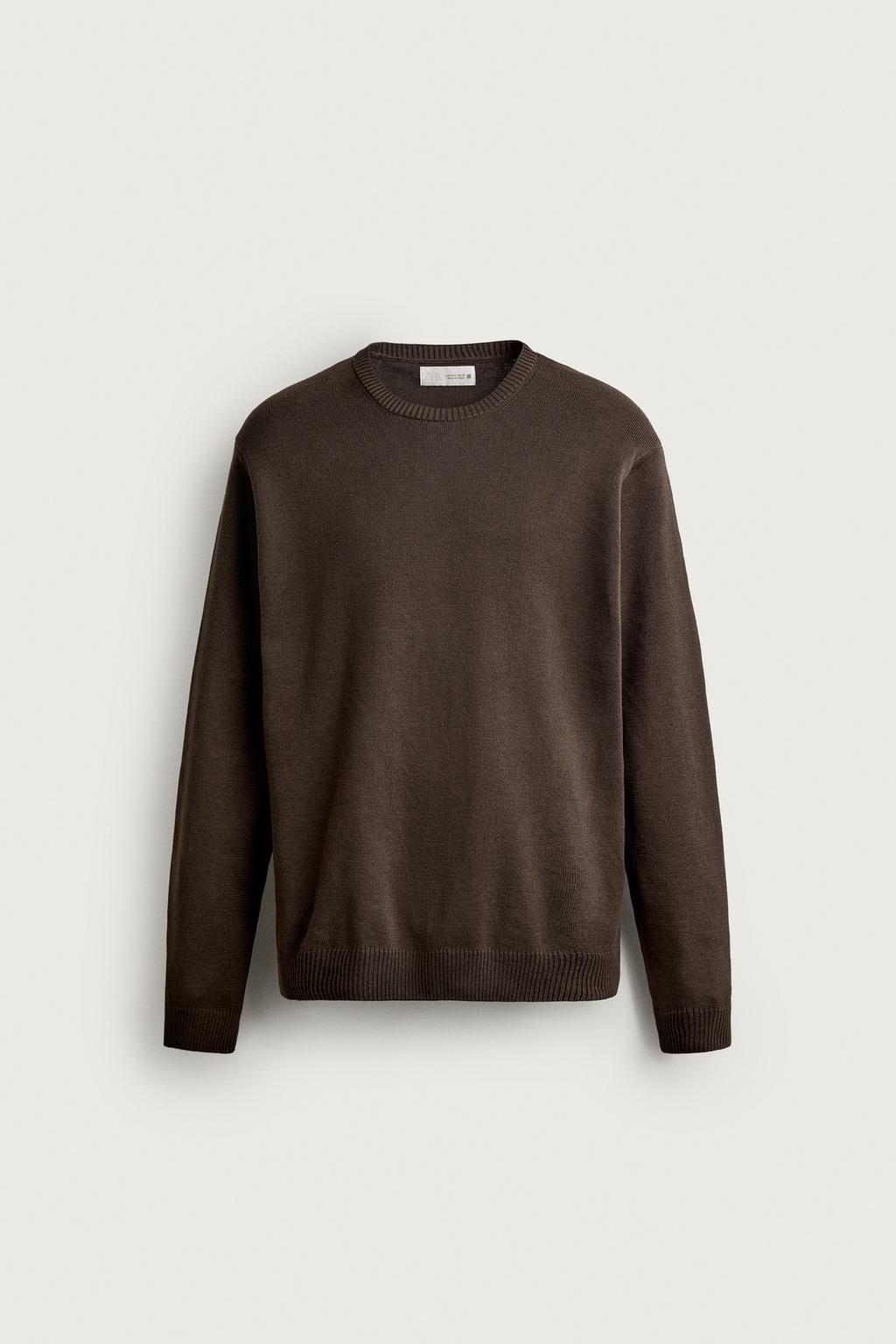TEXTURED COTTON JUMPER