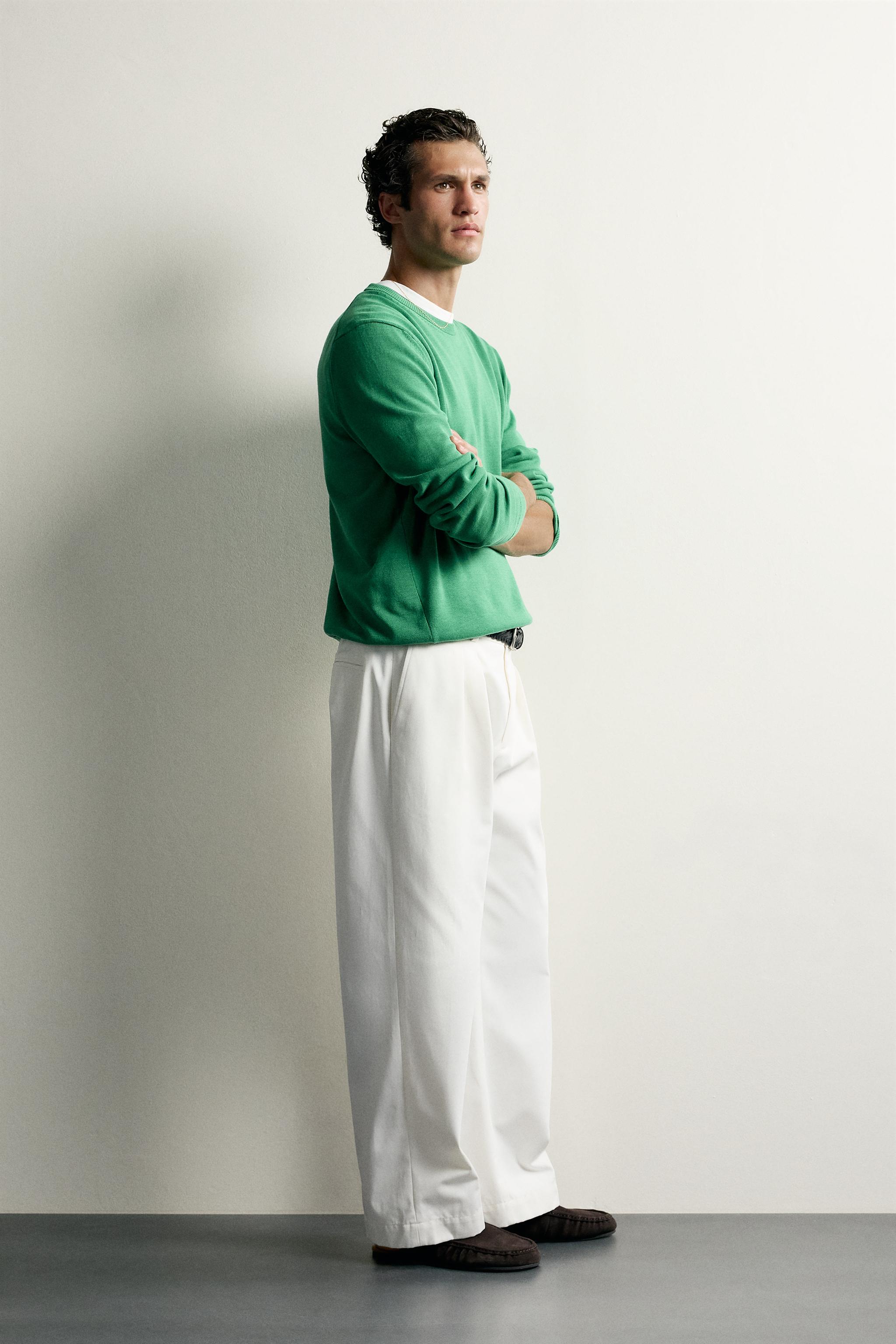 COTTON REGULAR FIT JUMPER