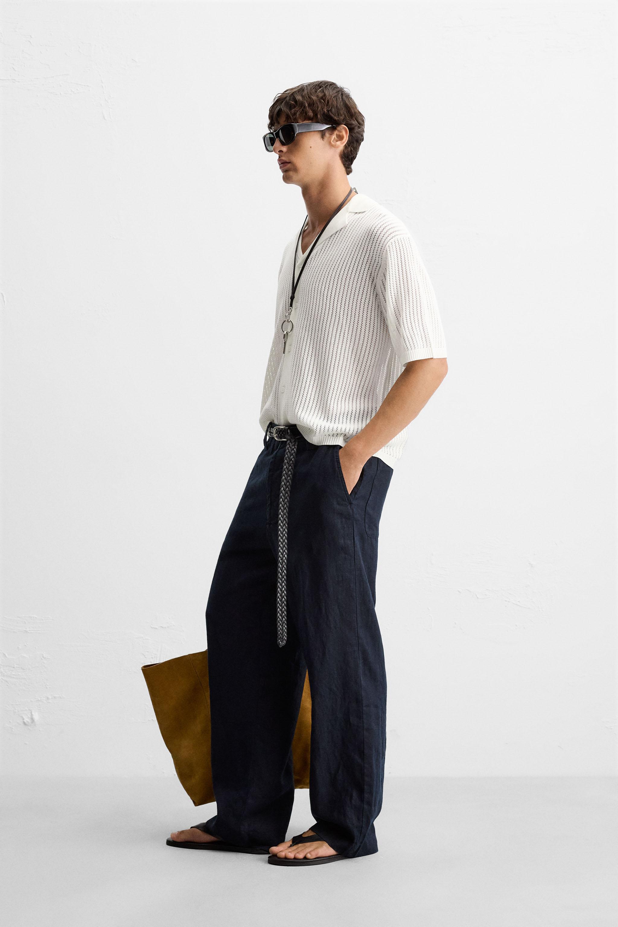 CHEMISE EN MAILLE AJOURÉE