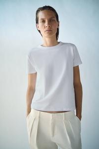INTERLOK KISA KOLLU T-SHIRT