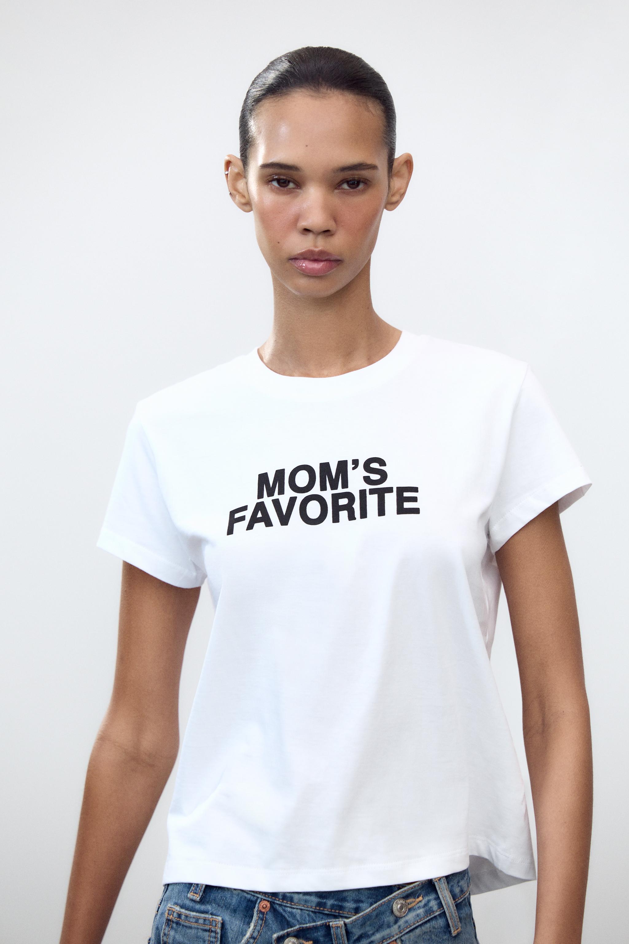 【ZARA】グラフィティテキストTシャツ ホワイト | 5644/105/250 スペイン発送 ZARA グラフィティテキストTシャツ 人気カジュアル