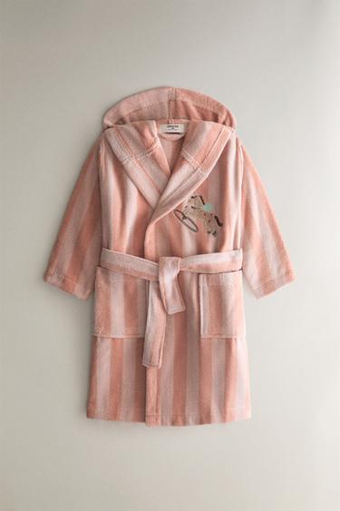 Kids' Unicorn Dressing Gown - Pink by Zara