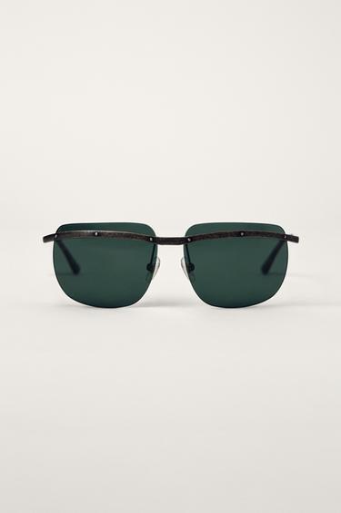 BOBBY GILLESPIE X ZARA METAL SUNGLASSES - Gold by Zara
