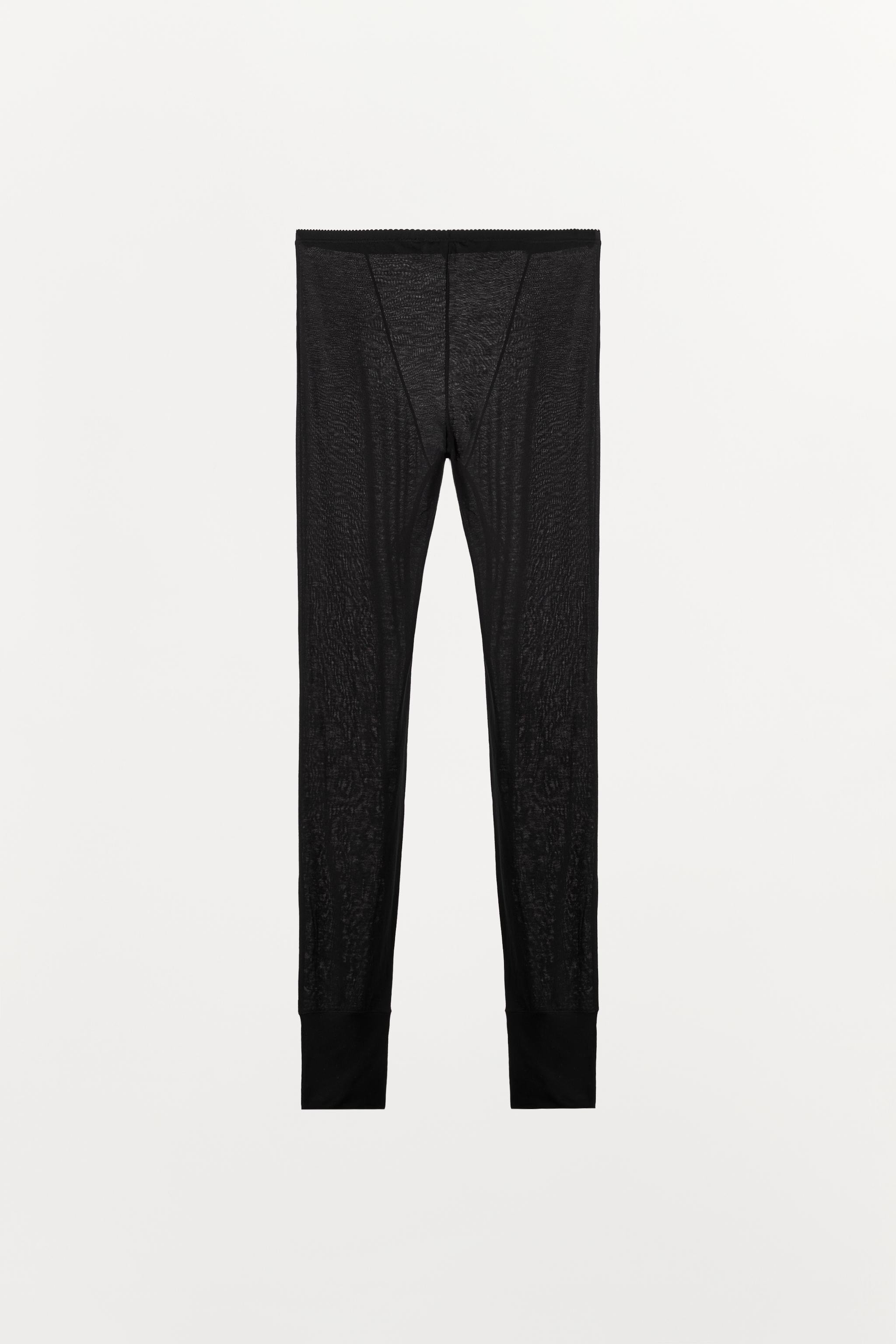 LEGGINGS UNI avec LAINE
