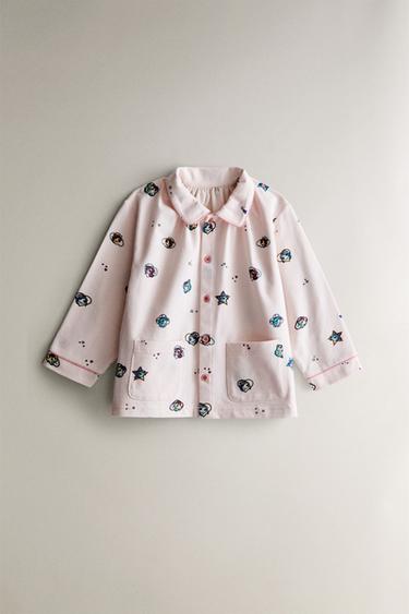 KIDS' MY LITTLE PONY© COTTON PYJAMA SET WITH SHIRT - Pink by Zara - Image 1