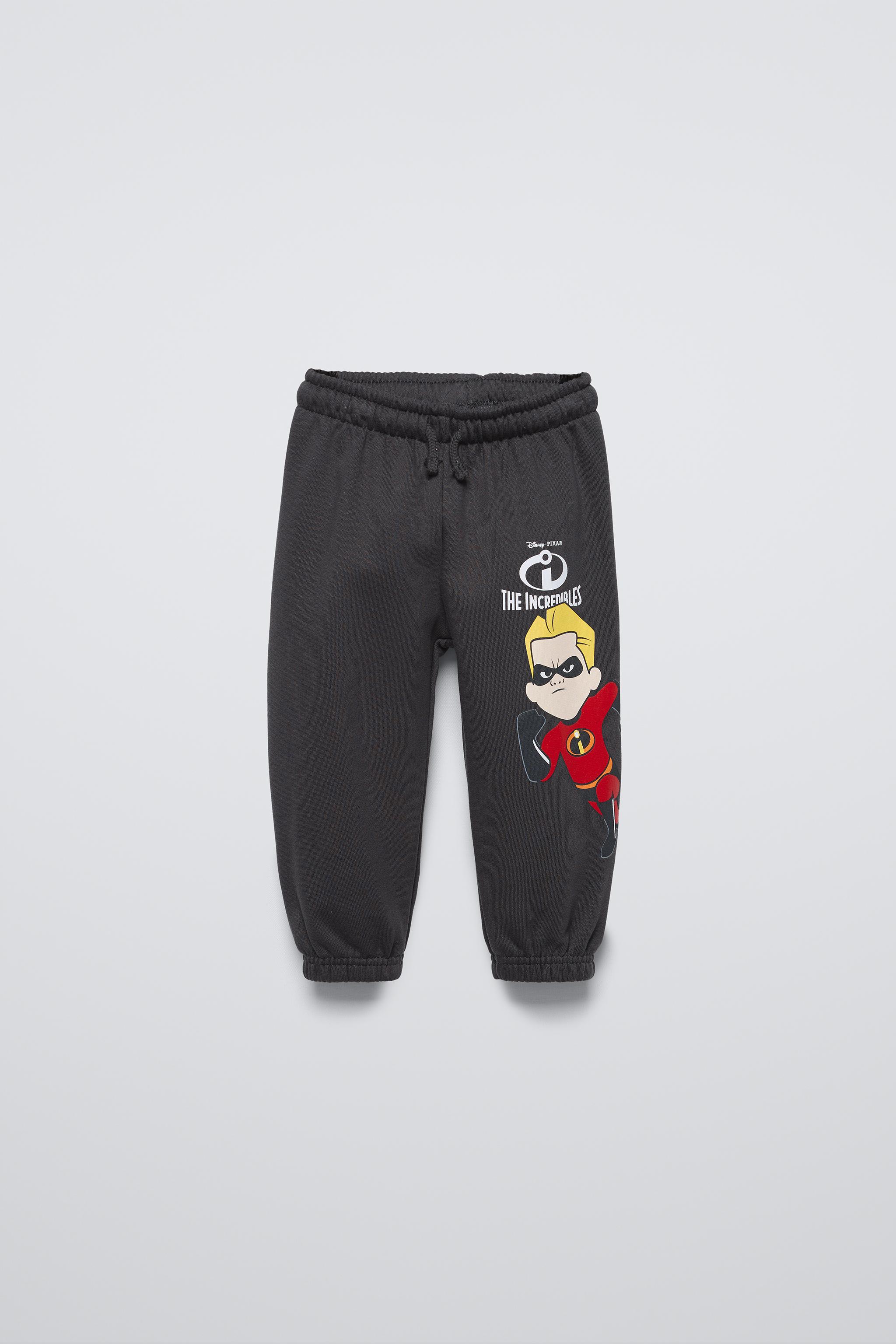 New store Zara toddler boy Marvel, Disney sweatpants