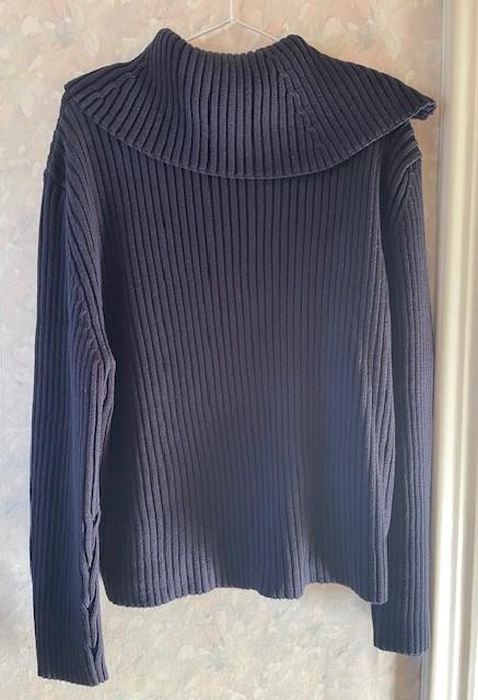 ZIP-UP RIB KNIT CARDIGAN - Image 2