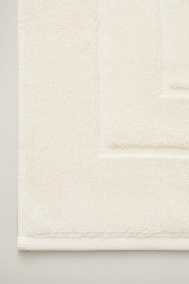 COTTON BATH MAT — Ivory 2