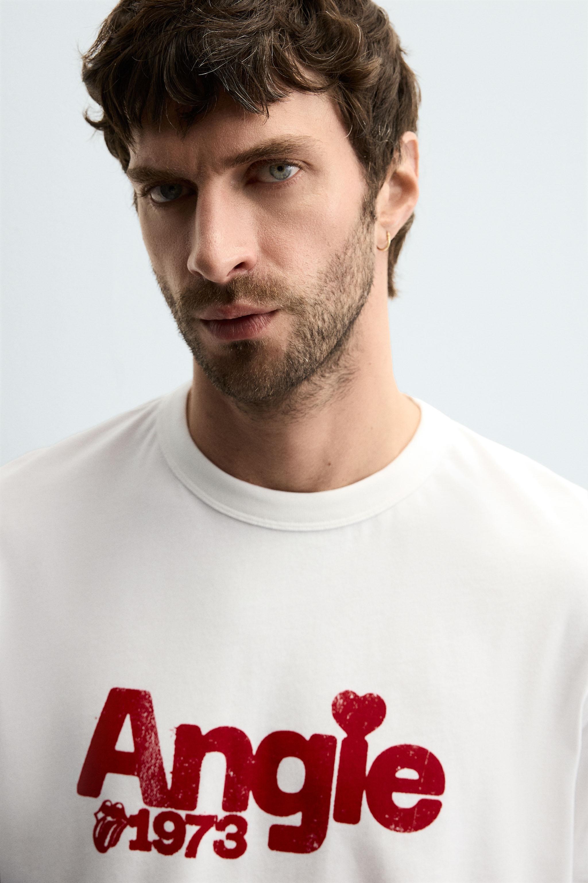THE ROLLING STONES ® T-SHIRT - Oyster-white | ZARA United States