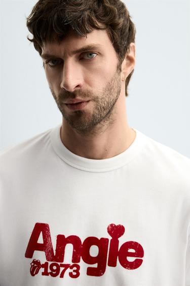 T-SHIRT THE ROLLING STONES ® - Blanc cassé de Zara - Image 4