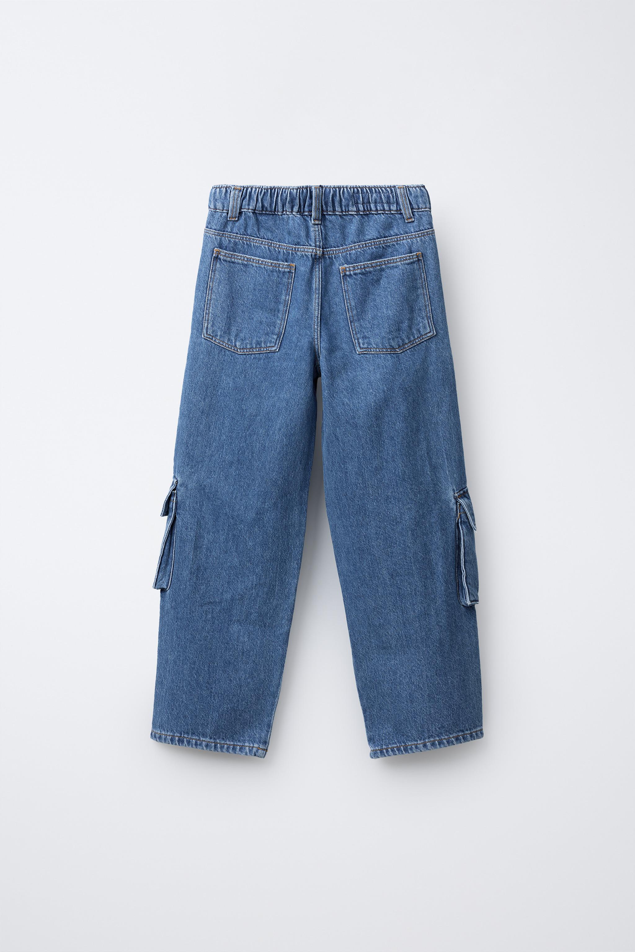 MULTI-CARGO JEANS - Mid-blue | ZARA South Africa