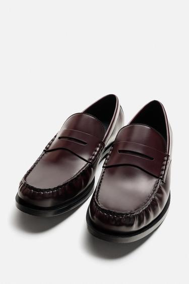 MOCASSINS CHICS À MASQUE - Bordeaux de Zara - Image 1