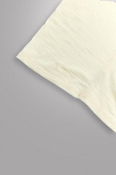 CAGOULE MÉLANGE LAINE - Blanc cassé de Zara - Image 3